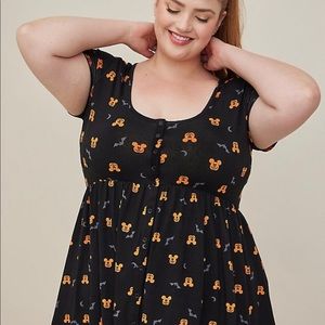 Brand new plus torrid halloween minnie top